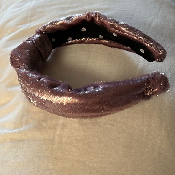 Lele Sadoughi liquid lavender shimmer headband - Picture 3 of 4